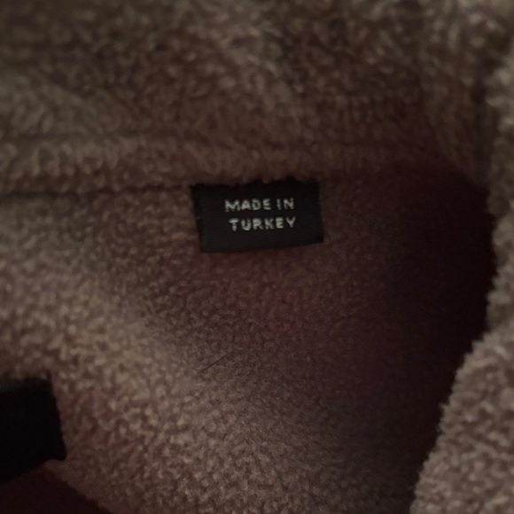 All Saints Clayton Fleece Tan Lightweight Jacket - Picture 2 of 15